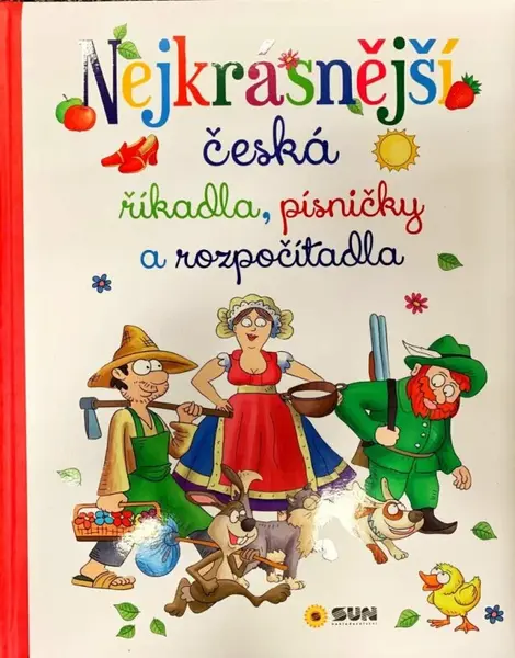 Nejkrásnější česká říkadla, písničky a rozpočítadla - velká kniha (Defekt)