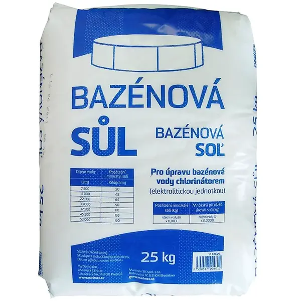 Bazénová sůl MARIMEX 25kg