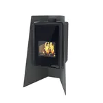 Krbové kachle FLAMINGO DELUXE ISLAND, čierna FLHSF42-001