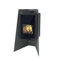 Krbové kachle FLAMINGO DELUXE ISLAND, čierna FLHSF42-001