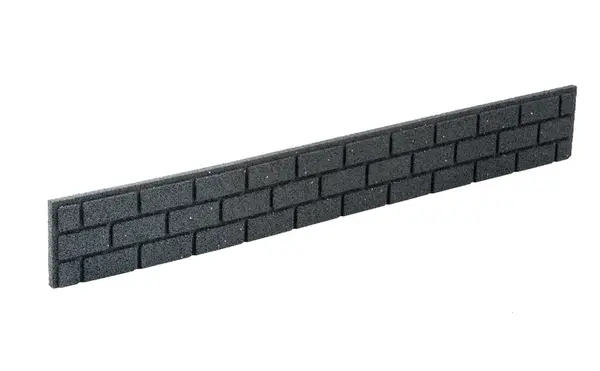 Multy home Zahradní palisáda BRICKS 120 x 15 cm, šedá (se spojkou a hřeby) MHEU5000164, 1 ks