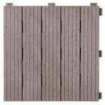 Multy home Gumová dlaždice COSMOPOLITAN 30 x 30 cm, hnědá dub, 1 ks