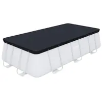 Krycí plachta Flowclear pro bazén s nosnou konstrukcí 3,96 x 1,85m 58232