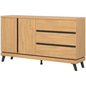 Komoda Ate At03 dub kamenný