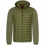 HOHENHORN KAPRUN Pánská hybridní bunda, zelená, velikost XXXL