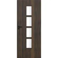 Interiérové dveře Arte 4*4 70P tmavý colum 363