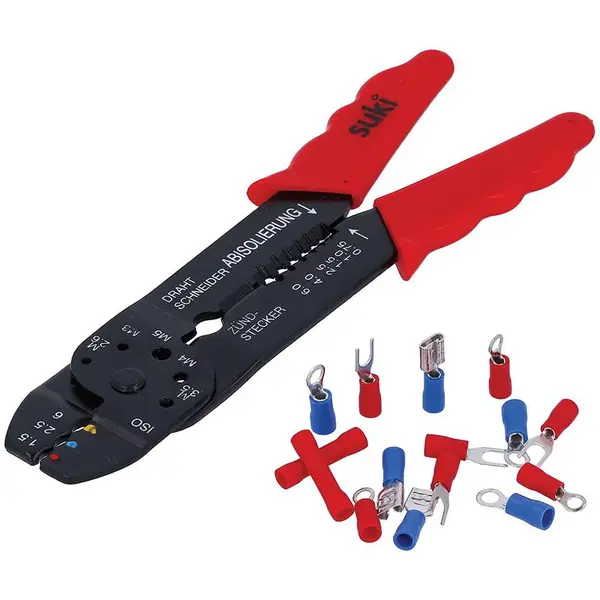 Sada pro lisování kabelových koncovek 49-dílná