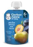 Gerber Natural Kapsička Hruška/švestka 90 g