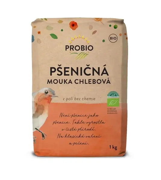 PROBIO Mouka pšeničná chlebová BIO 1 kg