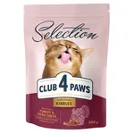 CLUB 4 PAWS Premium pre dospelé mačky - morka a zelenina 300 g (5468)