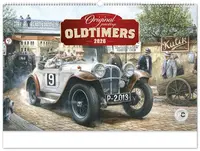 NOTIQUE Nástěnný kalendář Oldtimers – Václav Zapadlík 2026, 64 x 42 cm