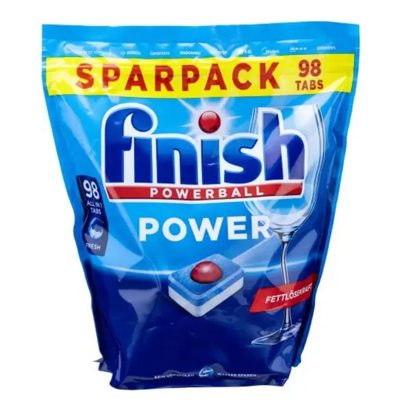 Finish Powerball All in 1 tablety do umývačky 98 ks