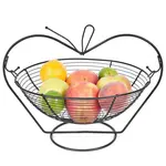 Košík na ovoce kolíbka černý 36x27x32cm W3340