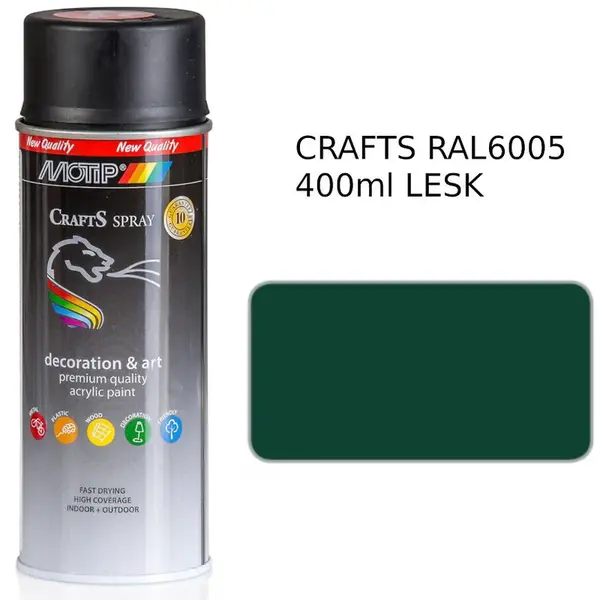 Crafts Zelená  Ral 6005 400 ml 696121