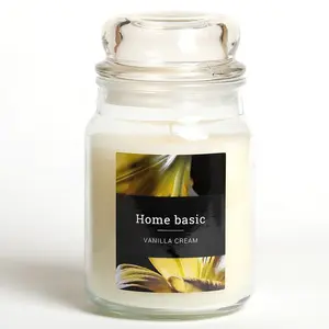 Vonná sviečka Vanilla Cream 9,5x16 cm