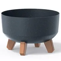 Kvetináč Gracia Eco Wood Standard 240 – antracit ECO