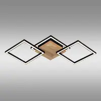 Stropné svietidlo  Alma 3K WOOD AC-AL3KWOL 20W PL3
