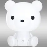 Stolná lampa medveď 6944 biela 2,5W LB1