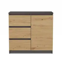 Komoda 1D3S AntracitArtIsan