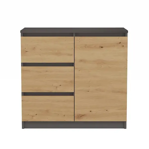 Komoda 1D3S AntracitArtIsan