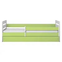 Detská posteľ Tomi zelená 80x180