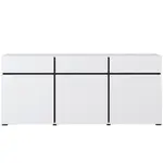 Komoda Cross3d3s biely/Čierna