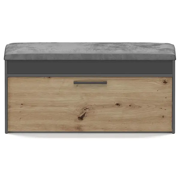 Skrinka na topánky Parma  Antracit/Artisan