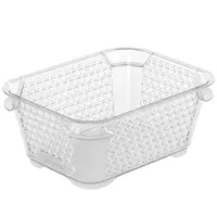 Košík A7 přírodní (transparentní) 16x12x7