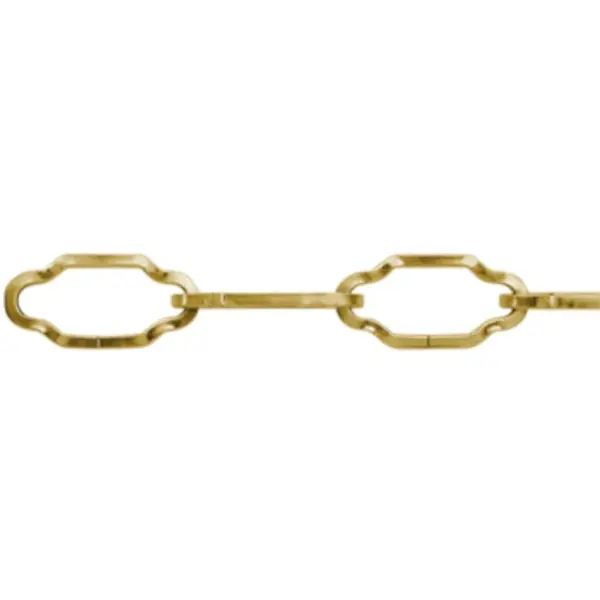 Mosadzná ozdobná reťaz 2,2 mm