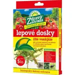 Zdravá Zahrada – Žlté lepové dosky 5ks - exteriérové