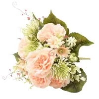 Kytica Paeonia Sukulent svetlooranžová A2130243