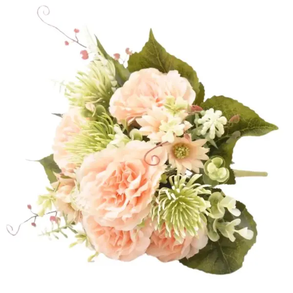 Kytica Paeonia Sukulent svetlooranžová A2130243