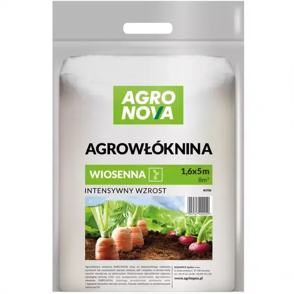 Agrotextília jarná 1,6x5 m N3706