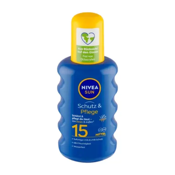 Nivea Sun hydratační sprej na opalování SPF15 200ml