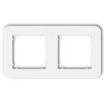 Rámček dvojitý zaoblený Mini Biela