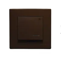 ŁP-4LS Krížový konektor s podsvietením hnedá