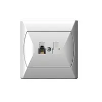 Telefónna zásuvka GPT-1A biela