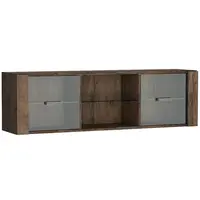 Polička Indianapolis I21 tmavý jaseň