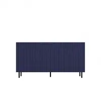 Komoda Kama 3 dveře Slim artisan/tmavě modrá