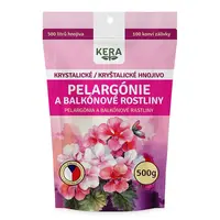 Krystalické hnojivo pelargonie a balkonové rostliny 500 g