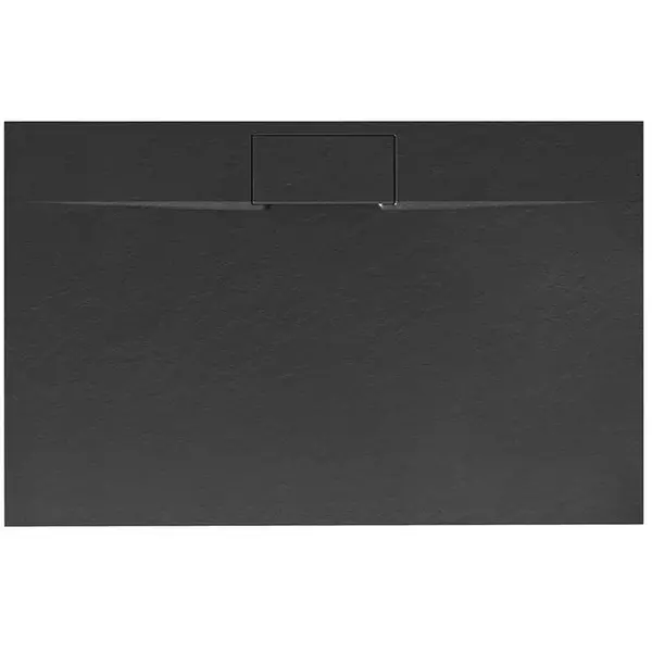 Sprchová vanička Bazalt long black 80x120