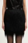 Sukně Twinset černá barva, mini, 252TT2302