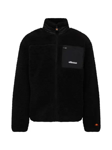 ELLESSE Flisová bunda 'Este'  oranžová / červená / čierna / biela