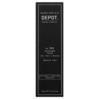 Depot No. 506 Invisible Color semi-permanentní barva na vlasy i vousy Natural Steel 60 ml