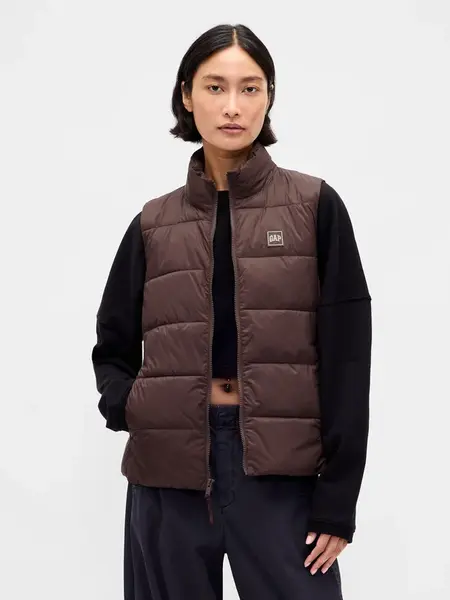 GAP Dámská Prošívaná nepromokavá vesta ColdControl 791282-00 Velikost: XS