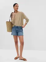 GAP Tričko s příměsí lnu - Dámské