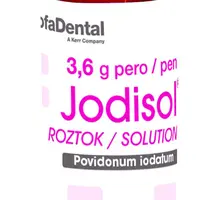 Jodisol roztok 3,6 g pero