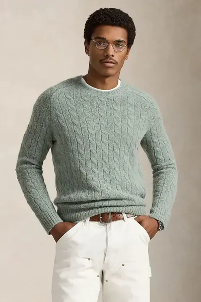 Svetr s příměsí vlny Polo Ralph Lauren