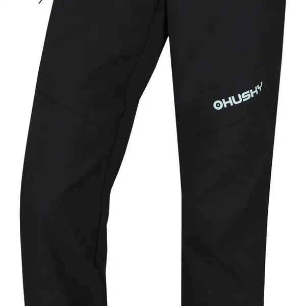 Husky Kavia L S, black Dámské softshellové kalhoty