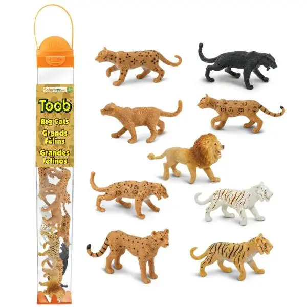 Safari® Toob Divoké kočky 9 figurek